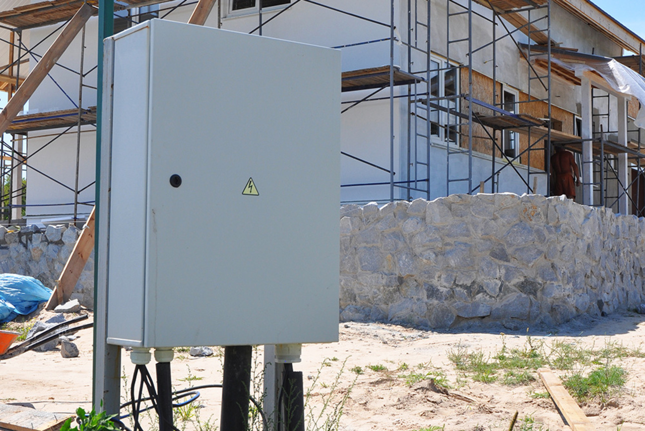 Baustrom bei Elektro Hartmann in Karlshuld
