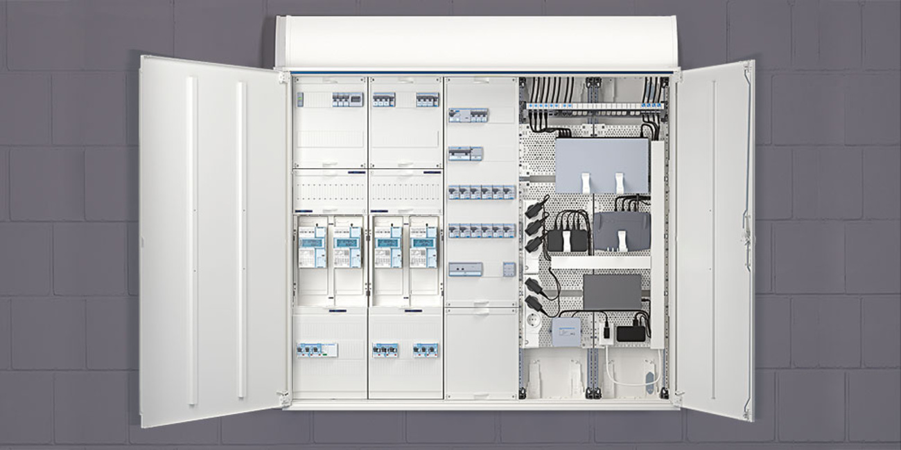 Technikzentrale bei Elektro Hartmann in Karlshuld
