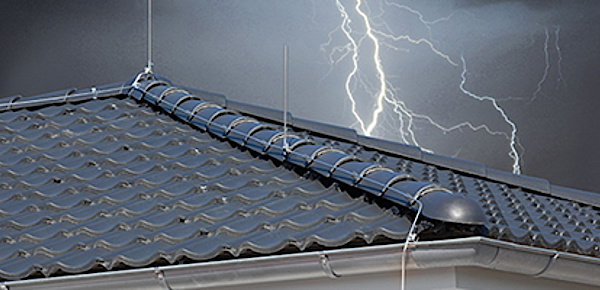 Äußerer Blitzschutz bei Elektro Hartmann in Karlshuld
